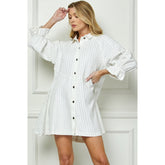 Rhinestone Denim Dress